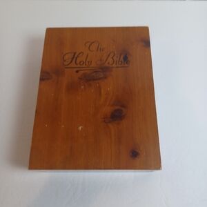 Holy Bible Illustrated Memorial Edition - New Catholic Version - Wooden Box 1961